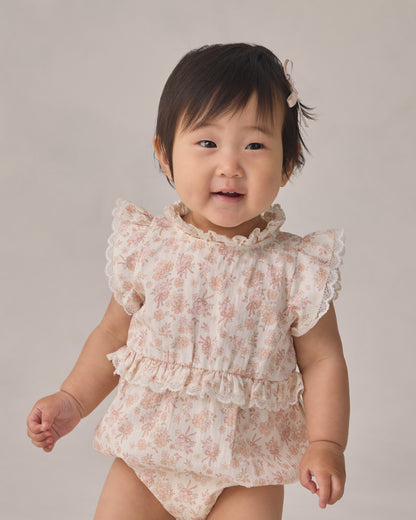 Noralee Alice Romper - Ivory