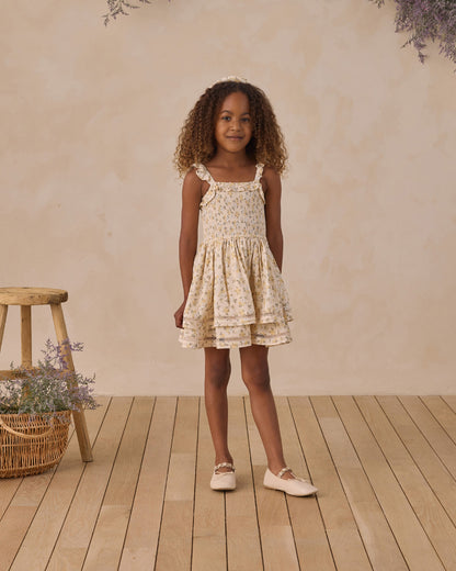 Noralee Birdie Dress - Lemon Meadow