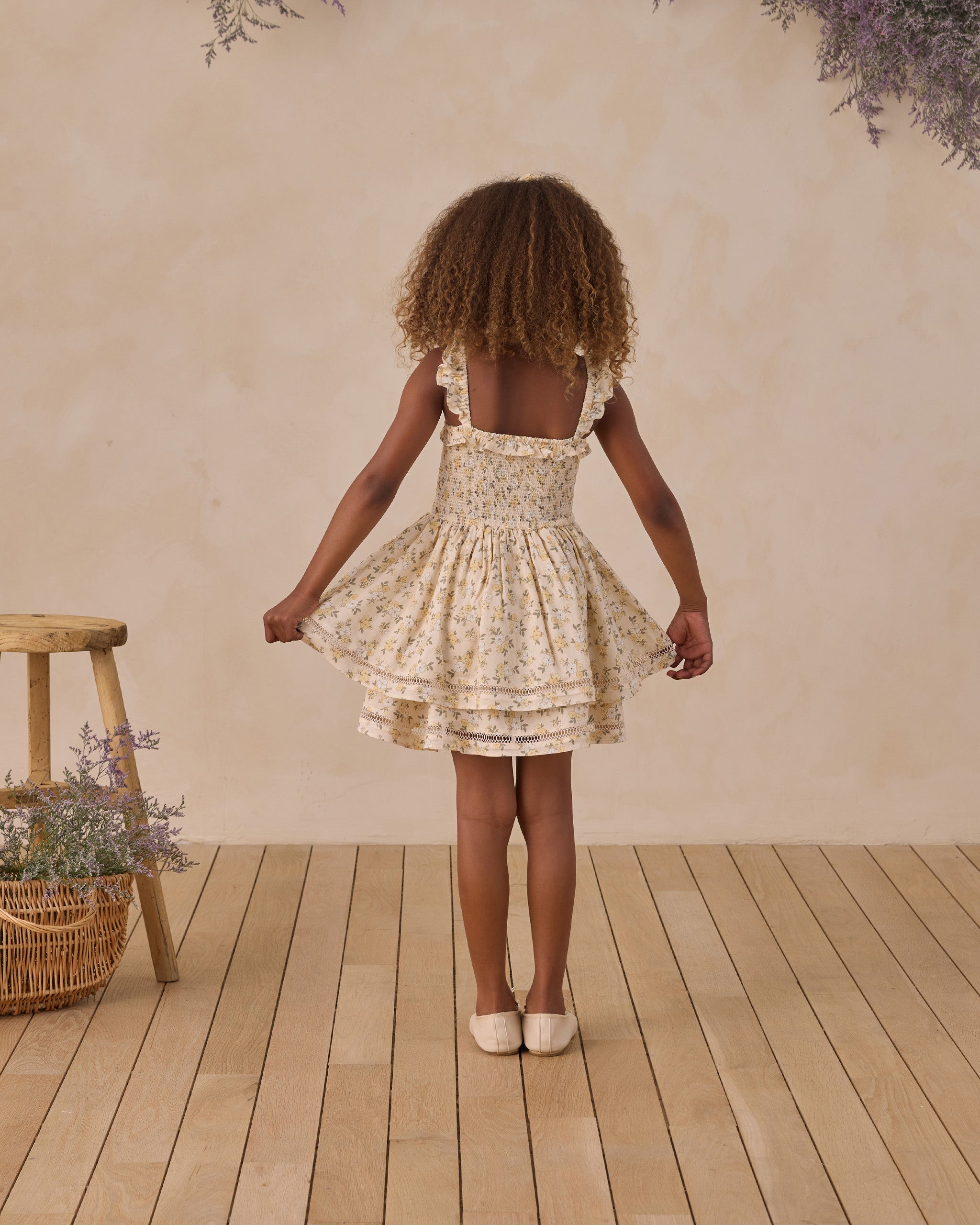 Noralee Birdie Dress - Lemon Meadow