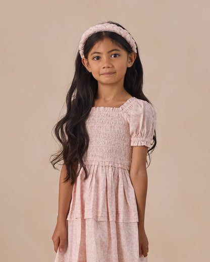 Noralee Braided Headband - Lavender Floral