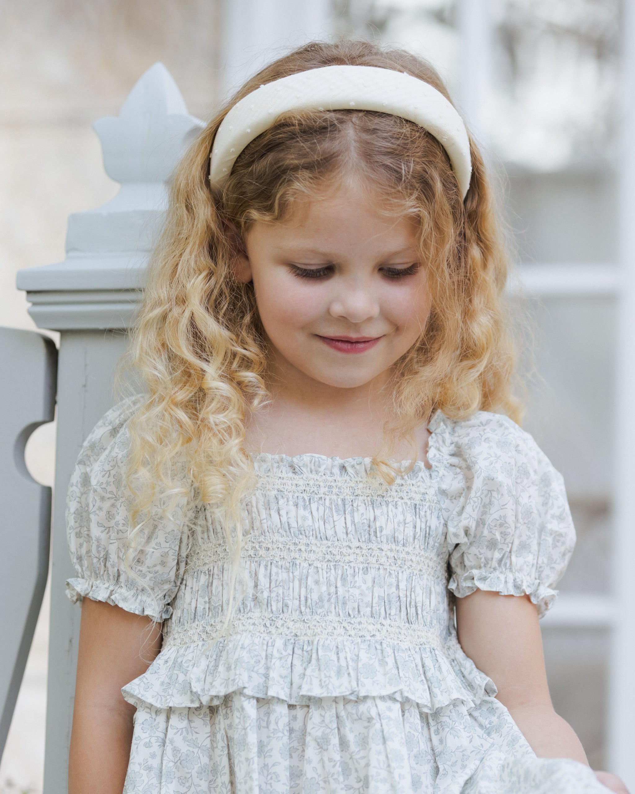 Noralee Padded Headband - Ivory