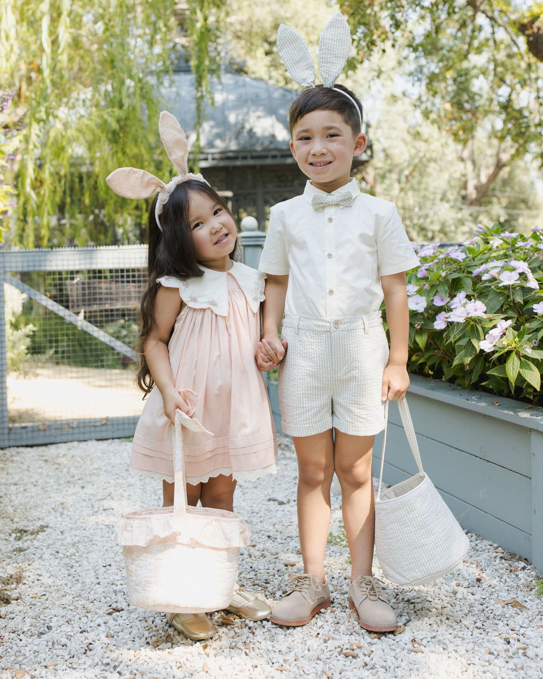 Noralee Easter Basket - Pastel Garden