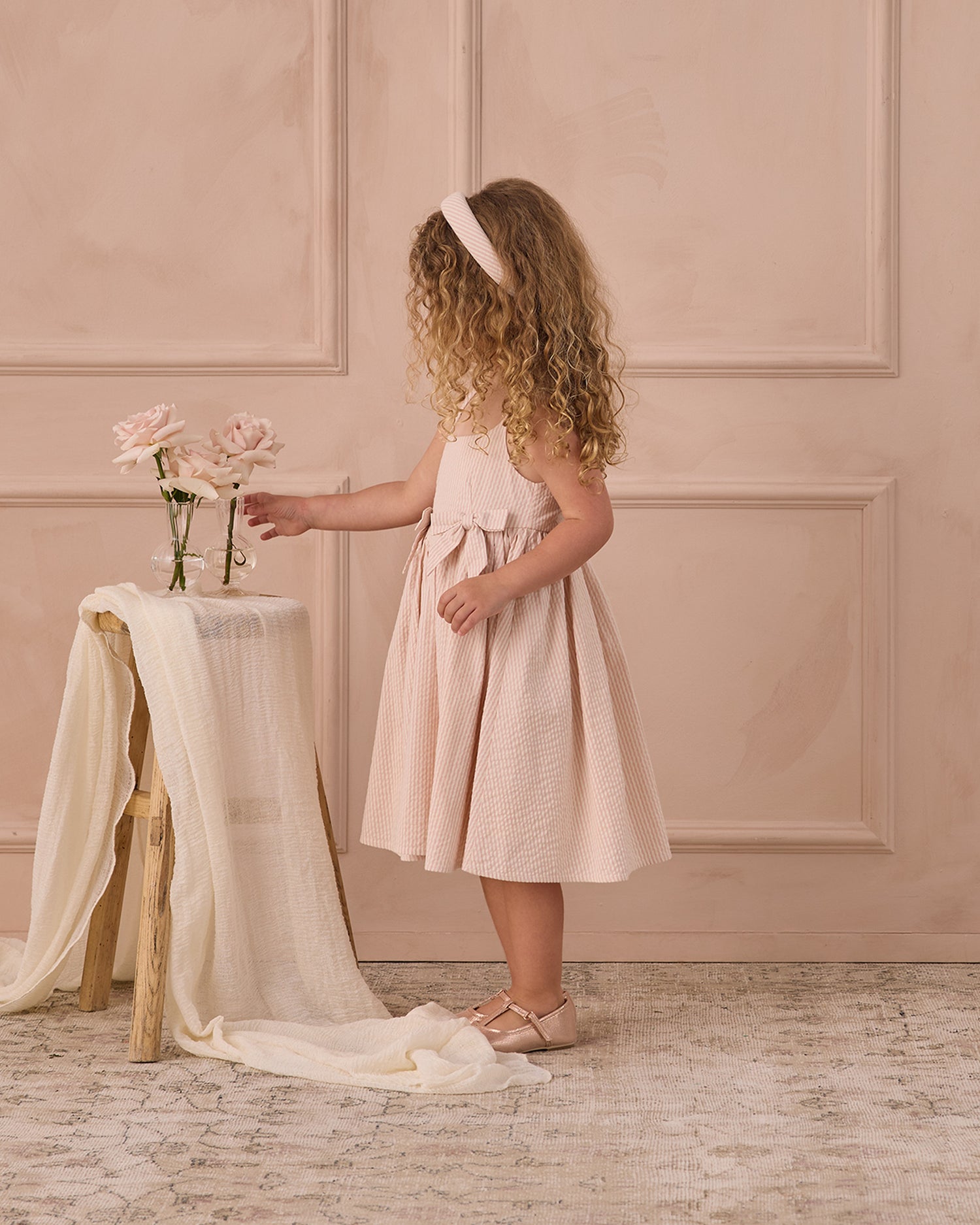 Noralee Beatrice Midi Dress - Petal