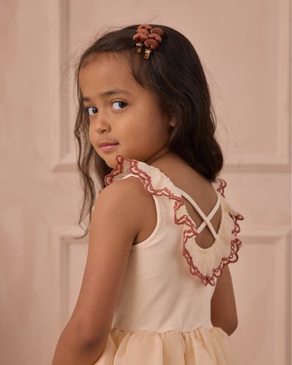 Noralee Velvet Heart Clips - Red