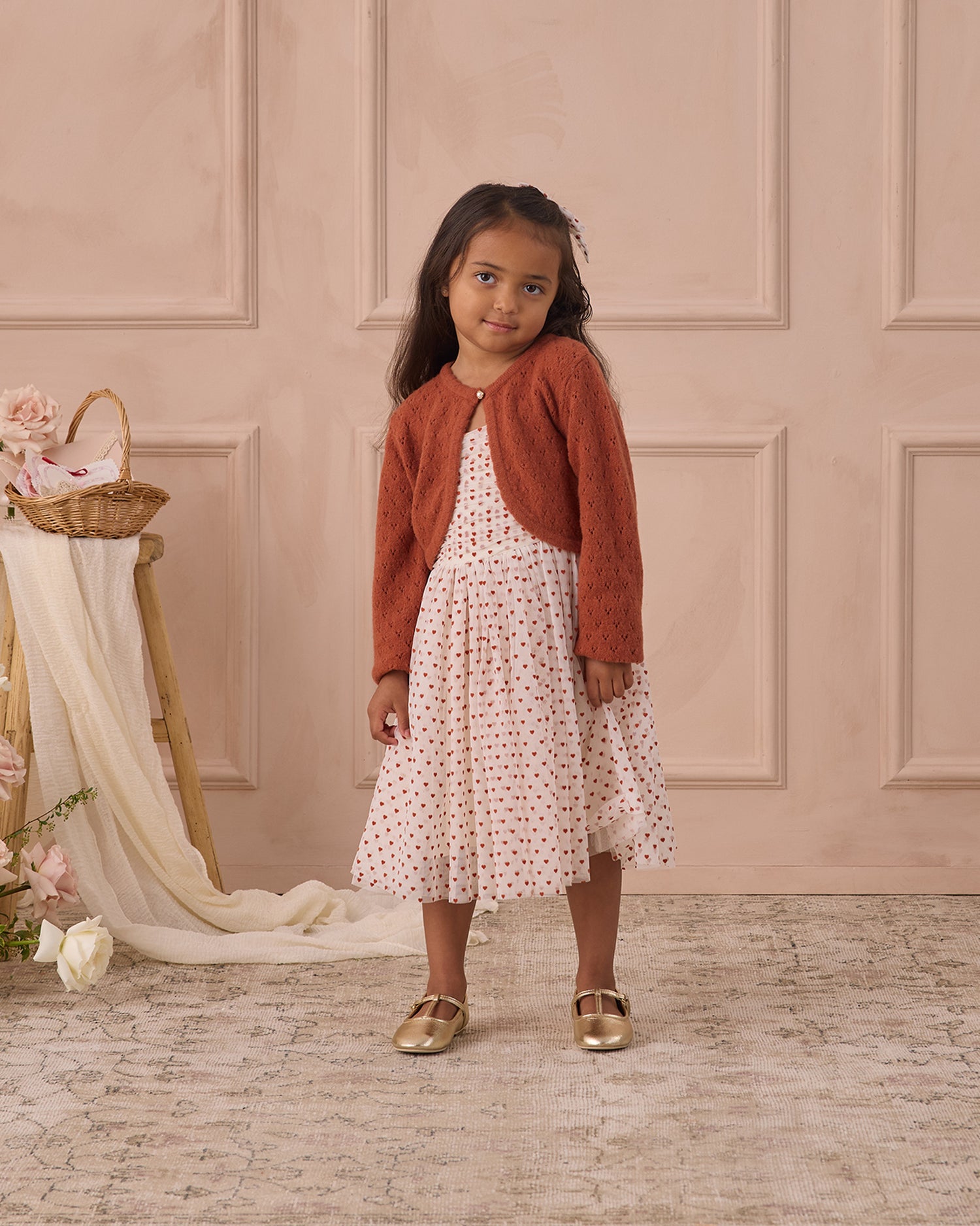 Noralee Bolero Sweater - Red