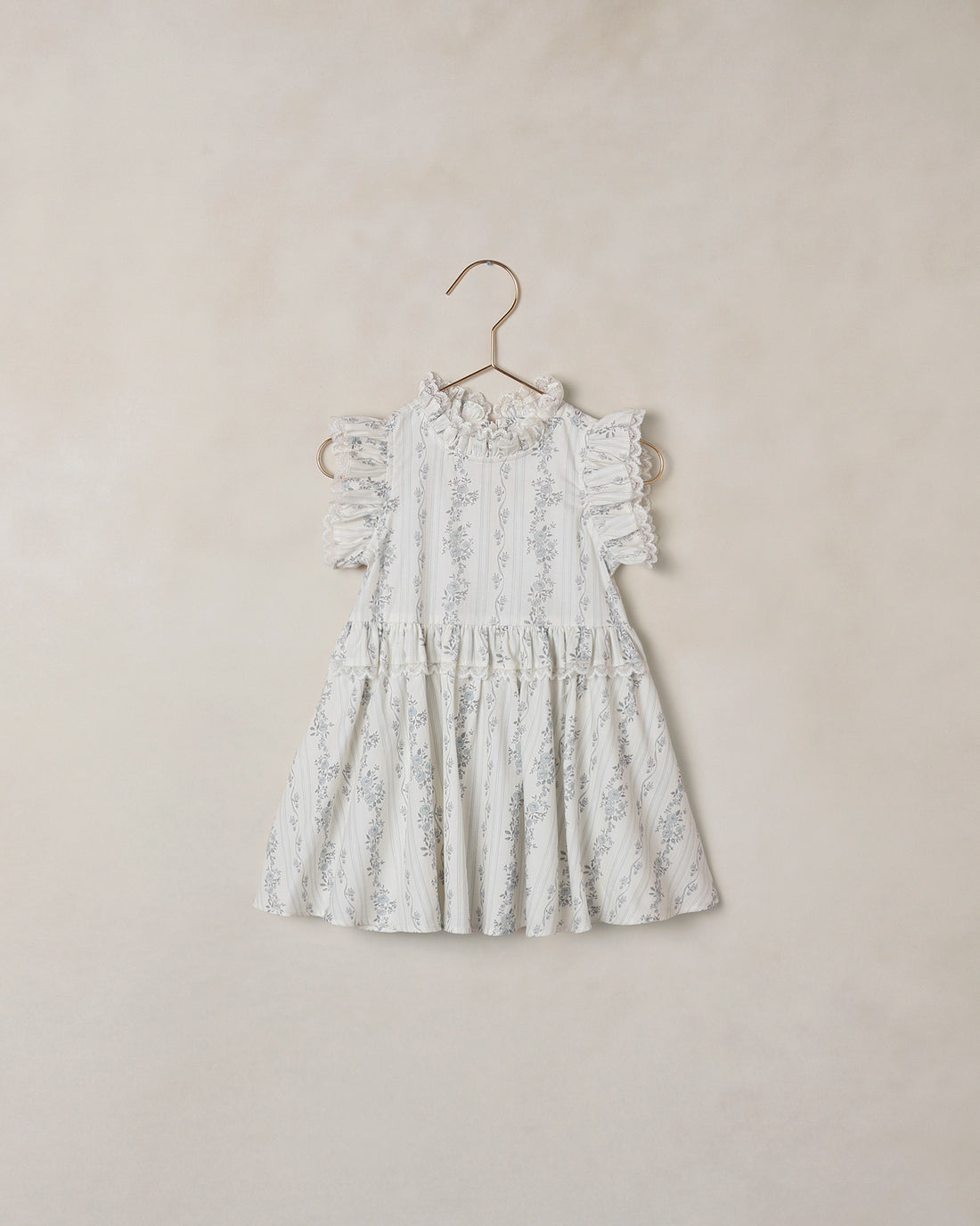 Noralee Alice Dress - French Floral Stripe