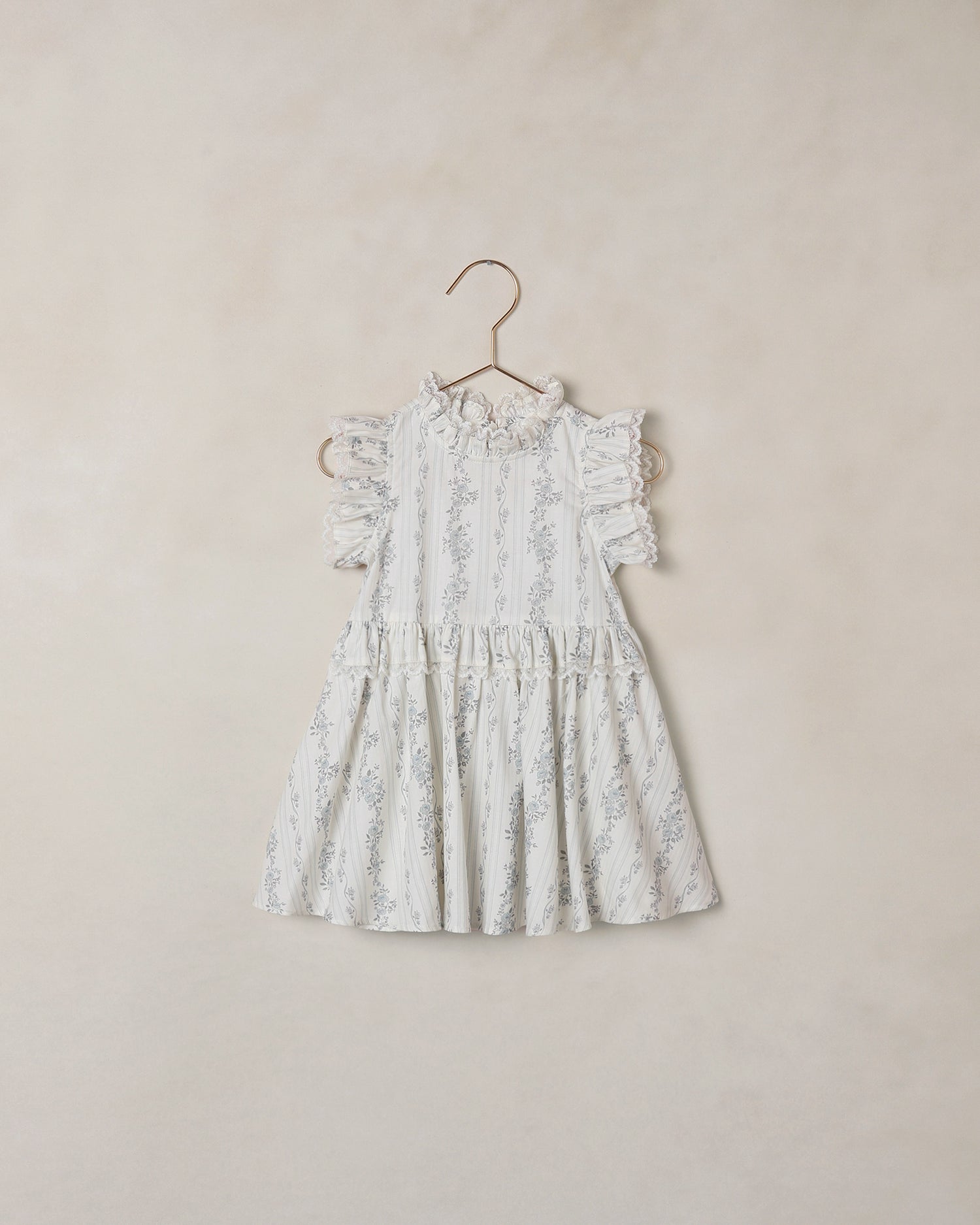 Noralee Alice Dress - French Floral Stripe