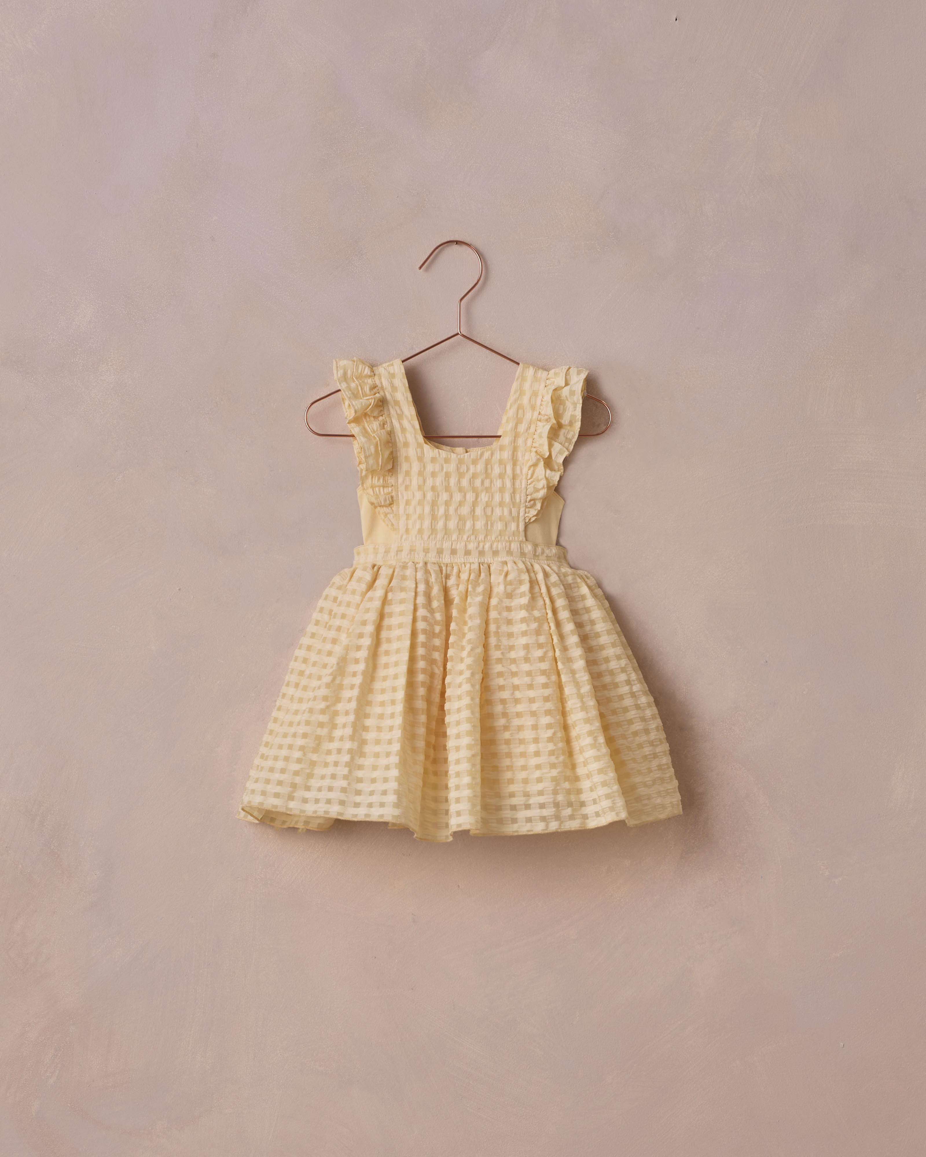 Noralee Provence Dress - Lemon Check
