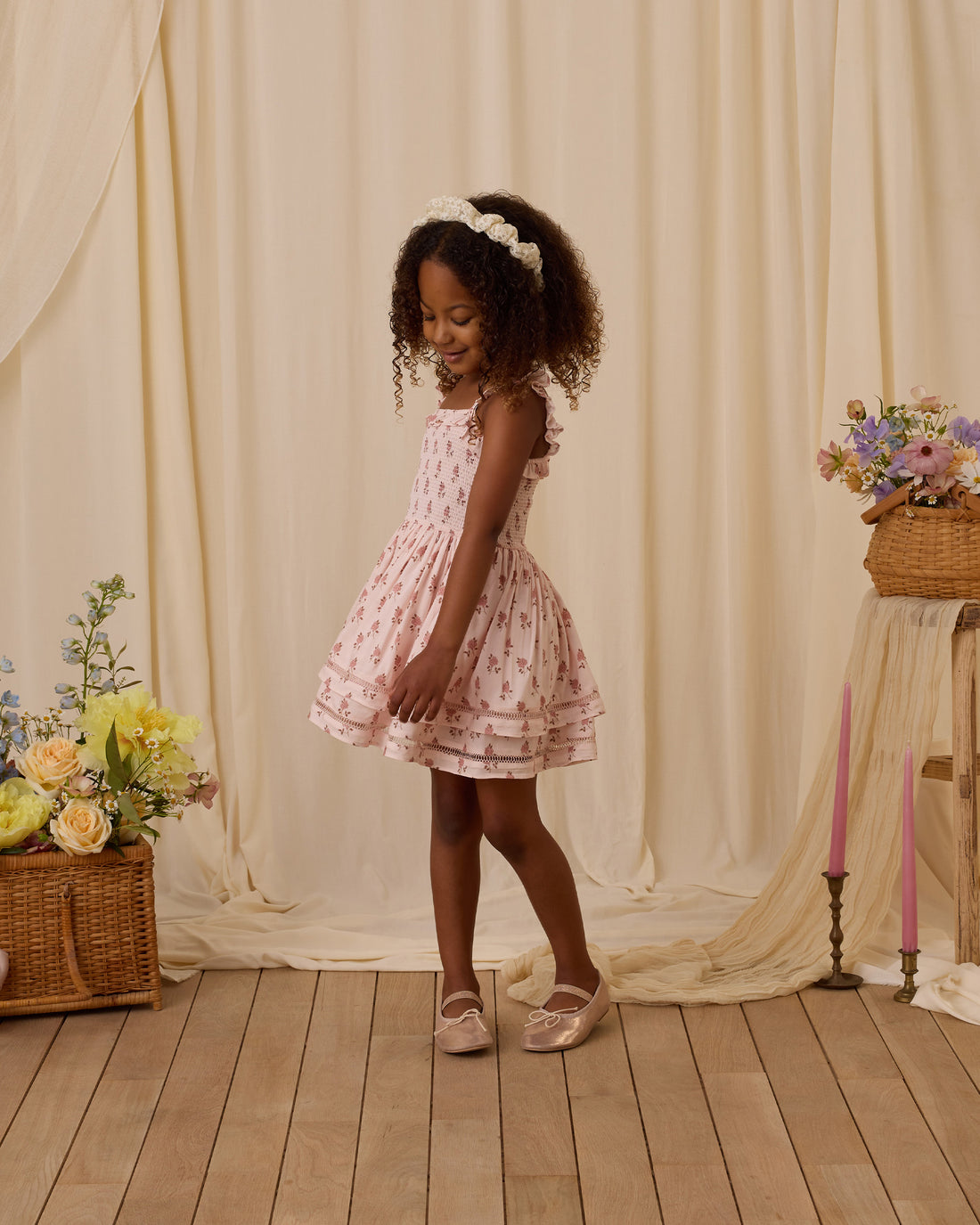Noralee Birdie Dress - French Rose