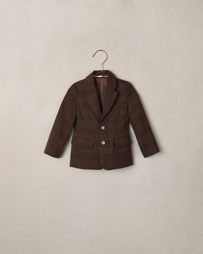 Noralee Sebastian Blazer - Heathered Plaid