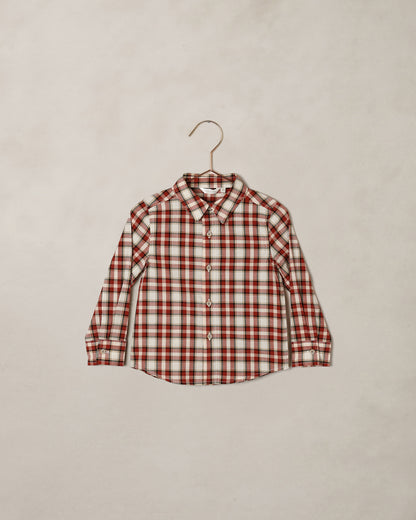 Noralee Harrison Button Down - Holiday Tartan