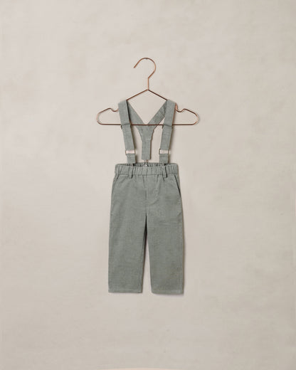 Noralee Suspender Pant - Eucalyptus