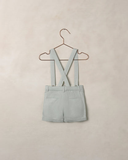 Noralee Suspender Shorts - Mist