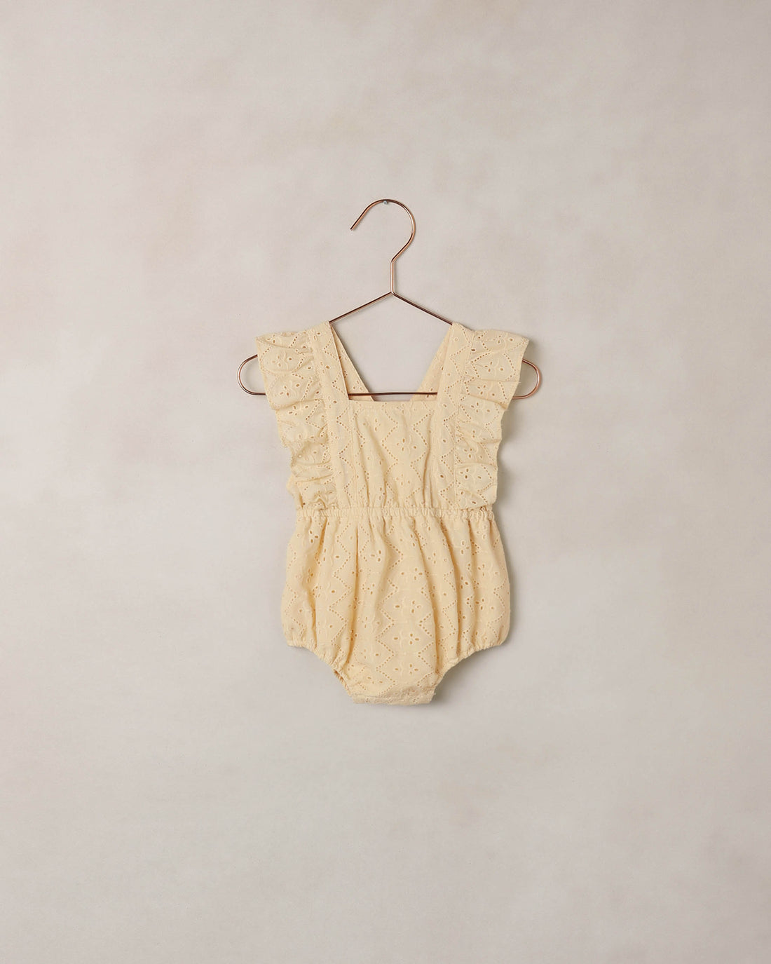 Noralee Lucy Romper - Lemon