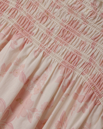 Noralee Hazel Romper - Blush English Rose
