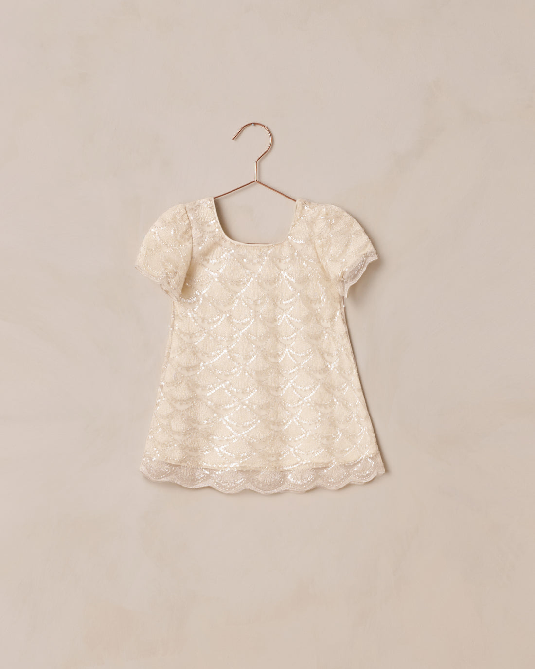 Noralee Daisy Dress - Silver Metallic