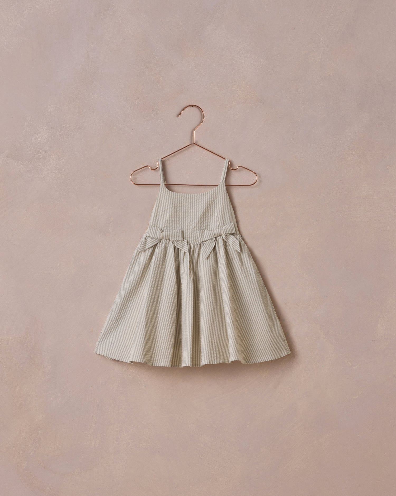 Noralee Betsy Dress - Sage Stripe