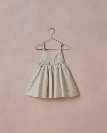Noralee Betsy Dress - Sage Stripe