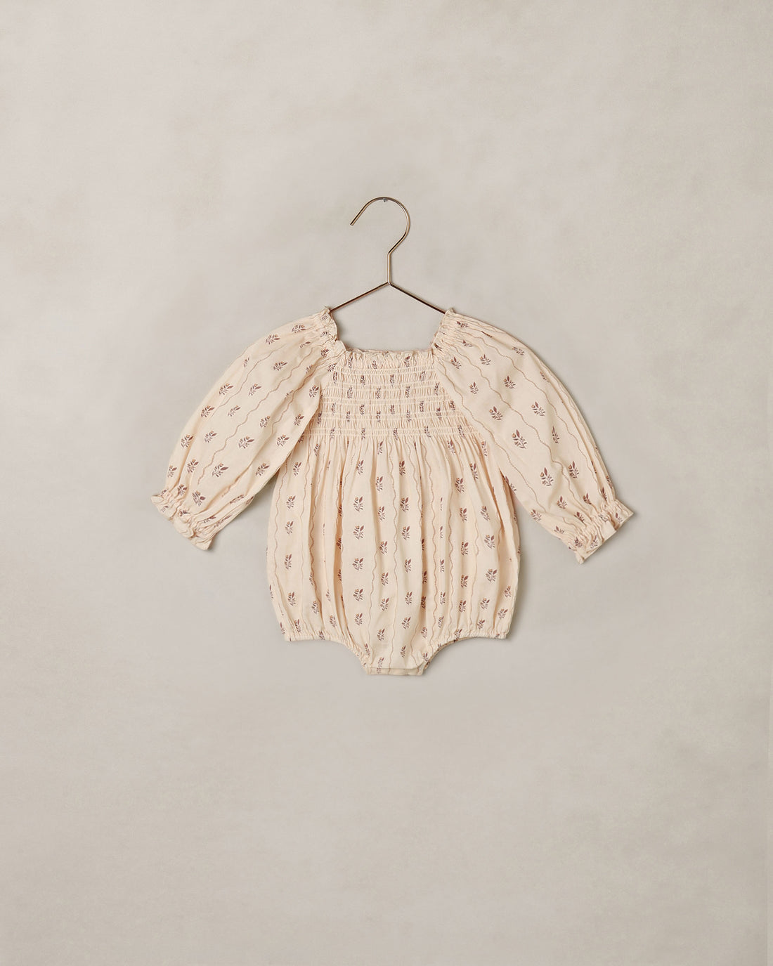 Noralee Autumn Romper - Floral Stripe