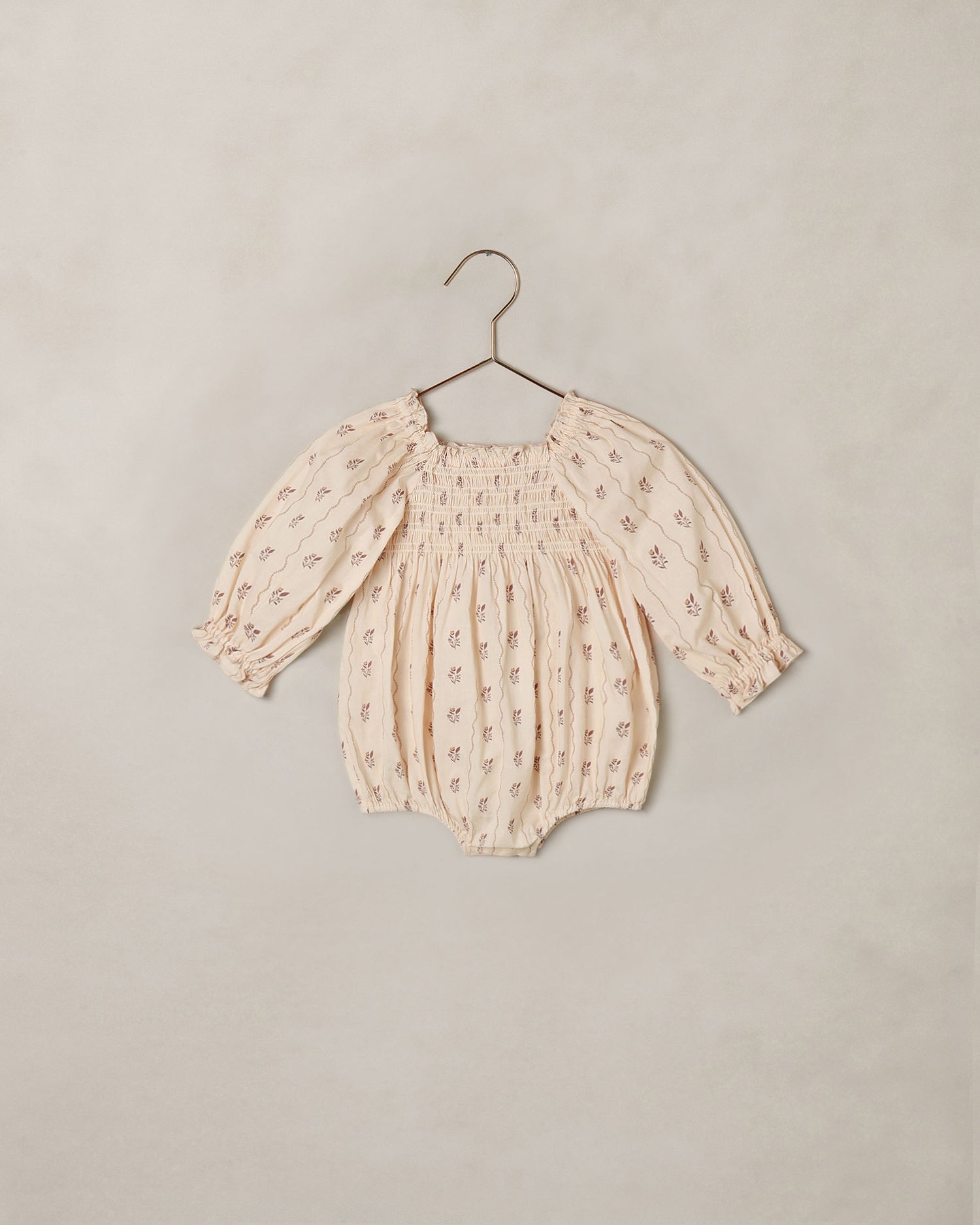 Noralee Autumn Romper - Floral Stripe