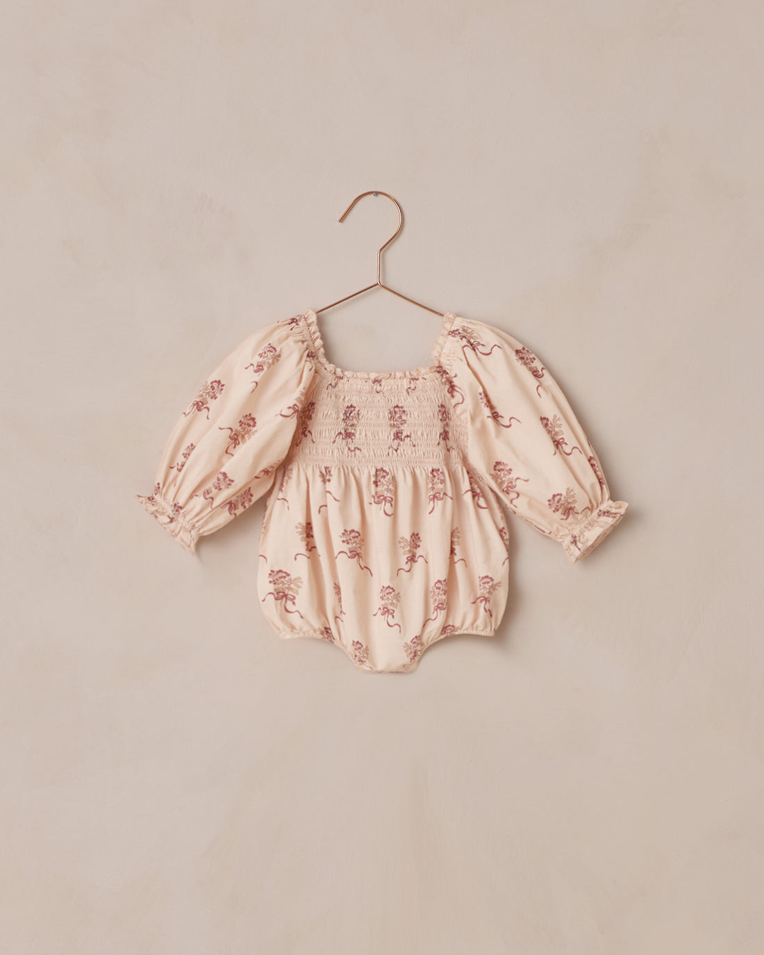 Noralee Autumn Romper - Vintage Ruby