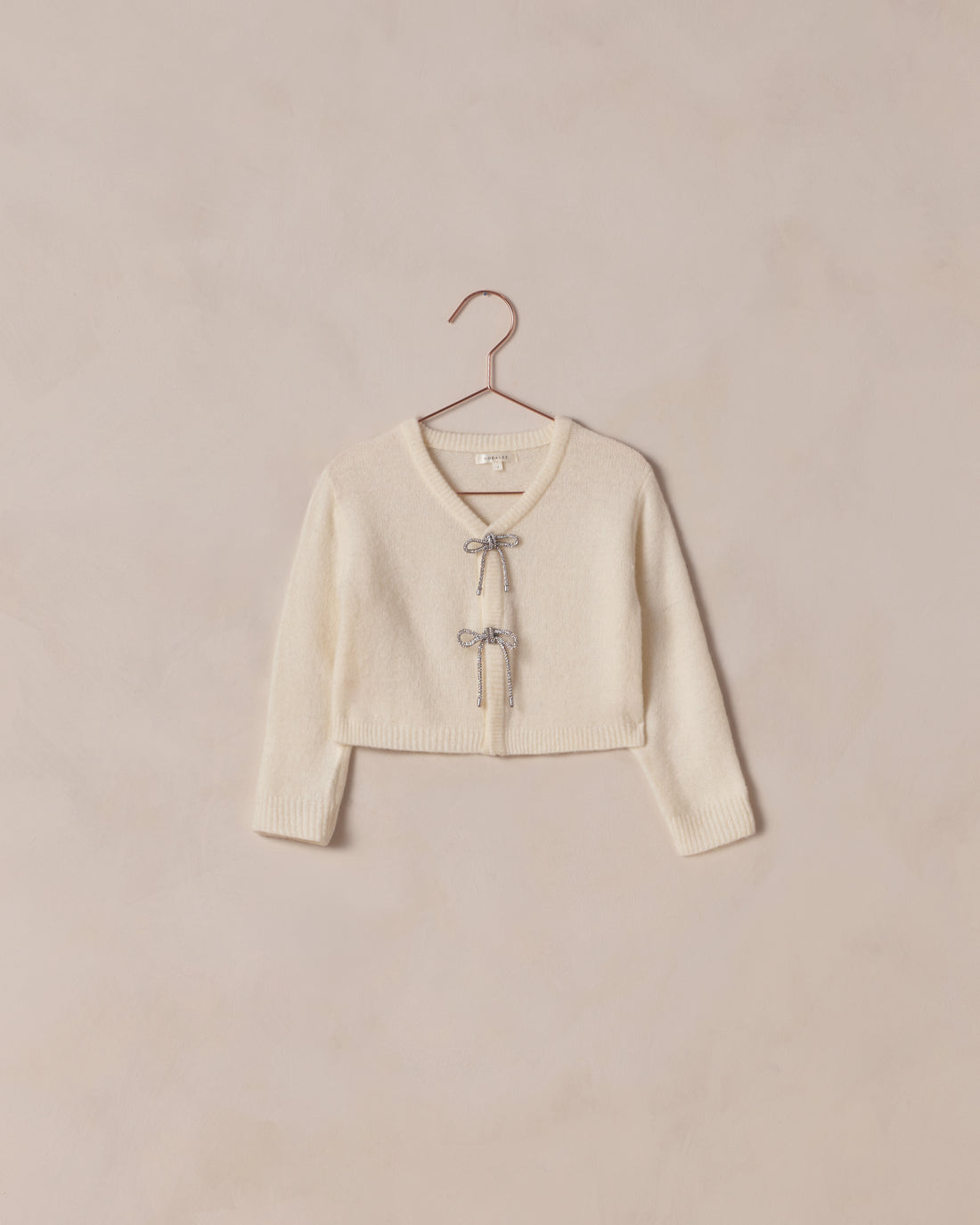 Noralee Bow Cardigan - Ivory