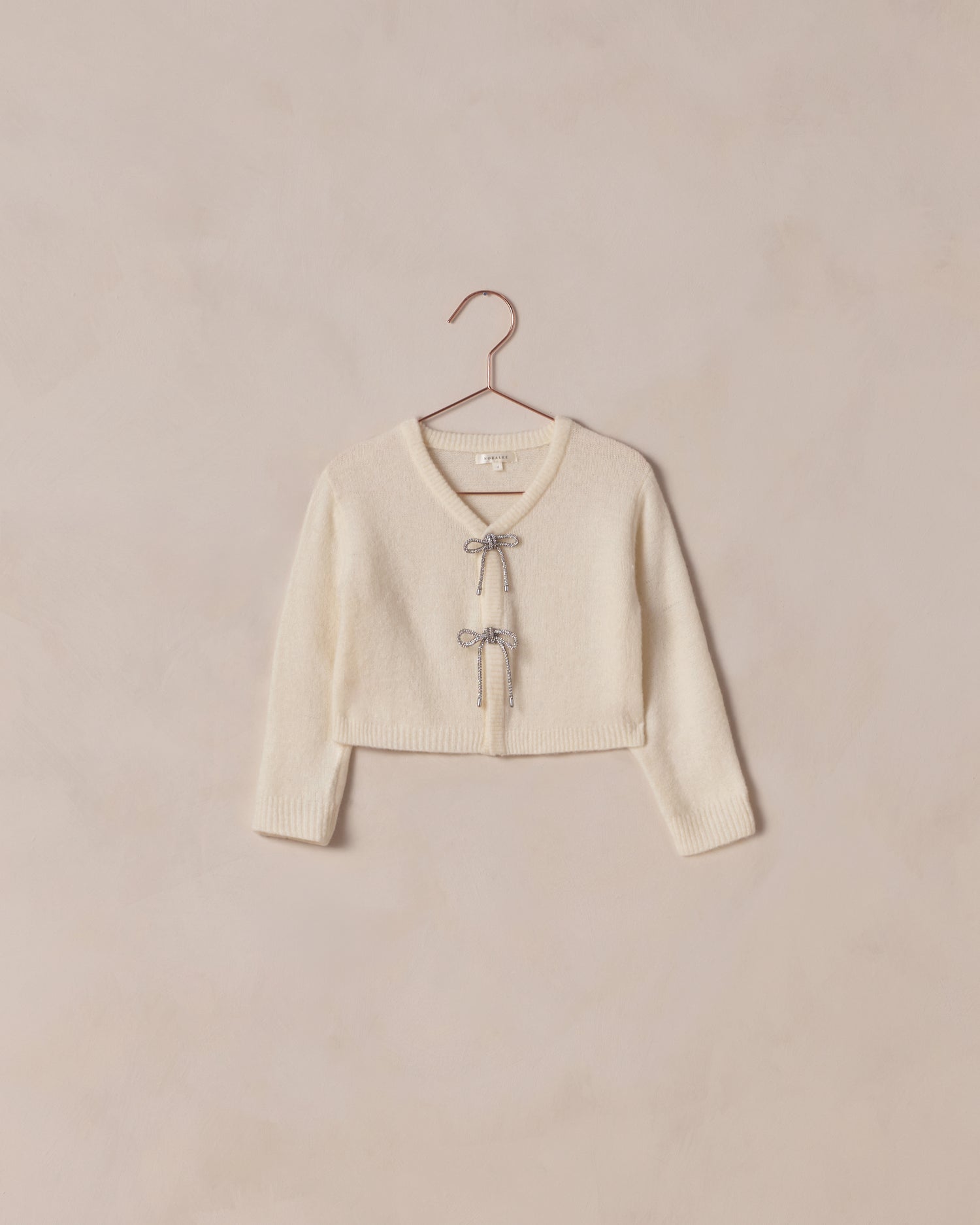 Noralee Bow Cardigan - Ivory