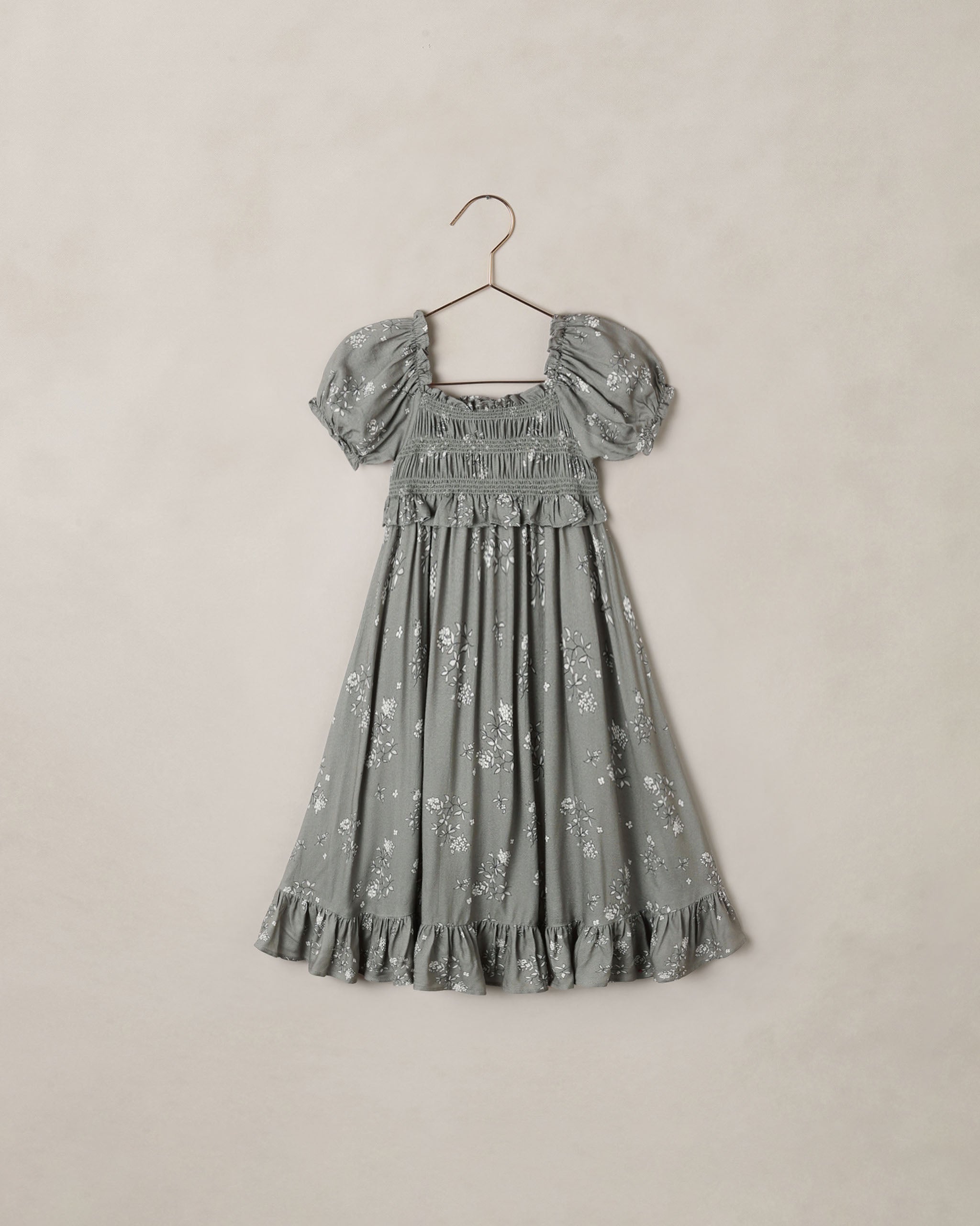 Noralee Maggie Dress - Eucalyptus French Floral
