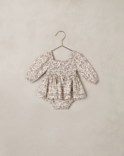 Noralee Elodie Romper - Blue Garden