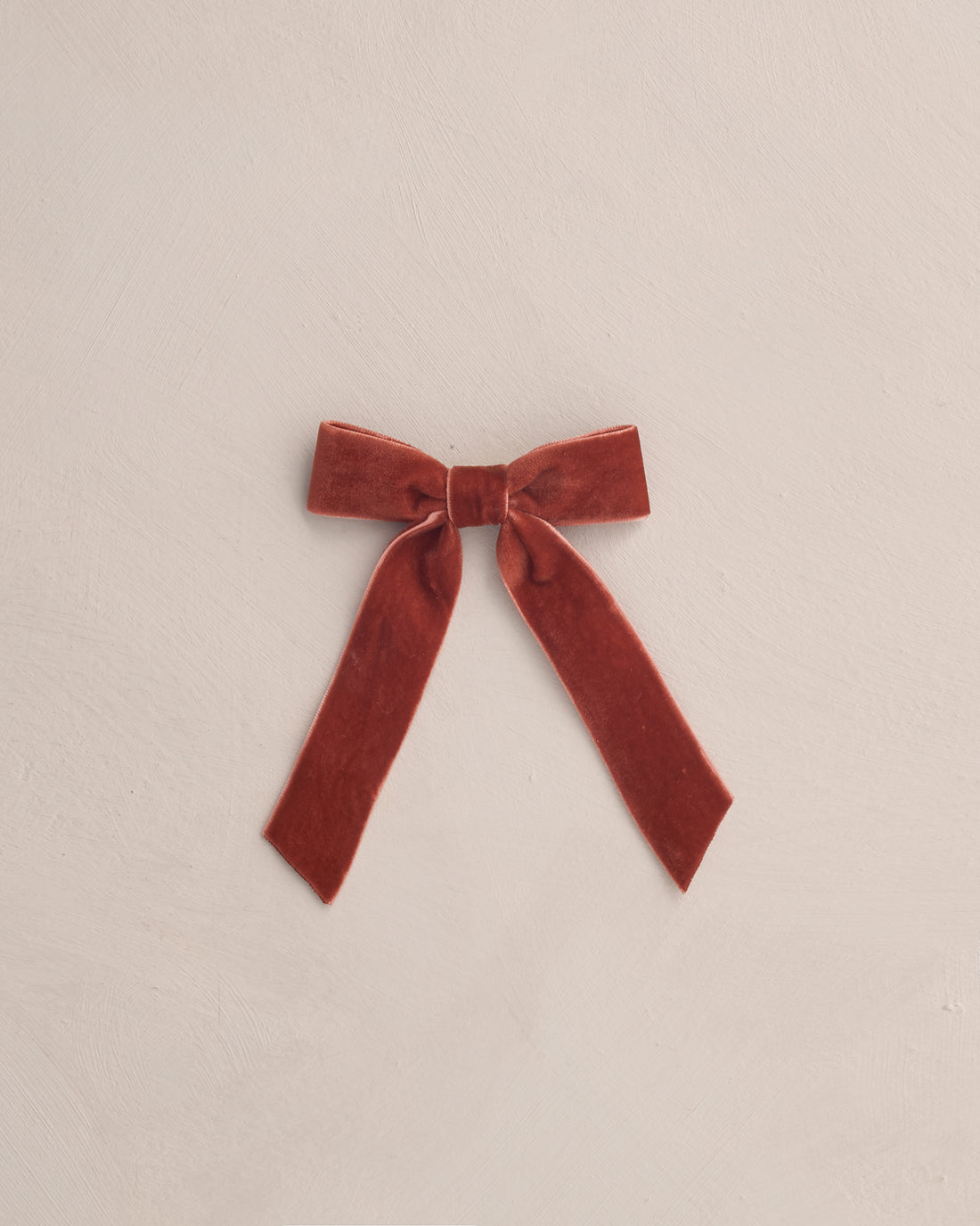 Noralee Velvet Bow - Ruby
