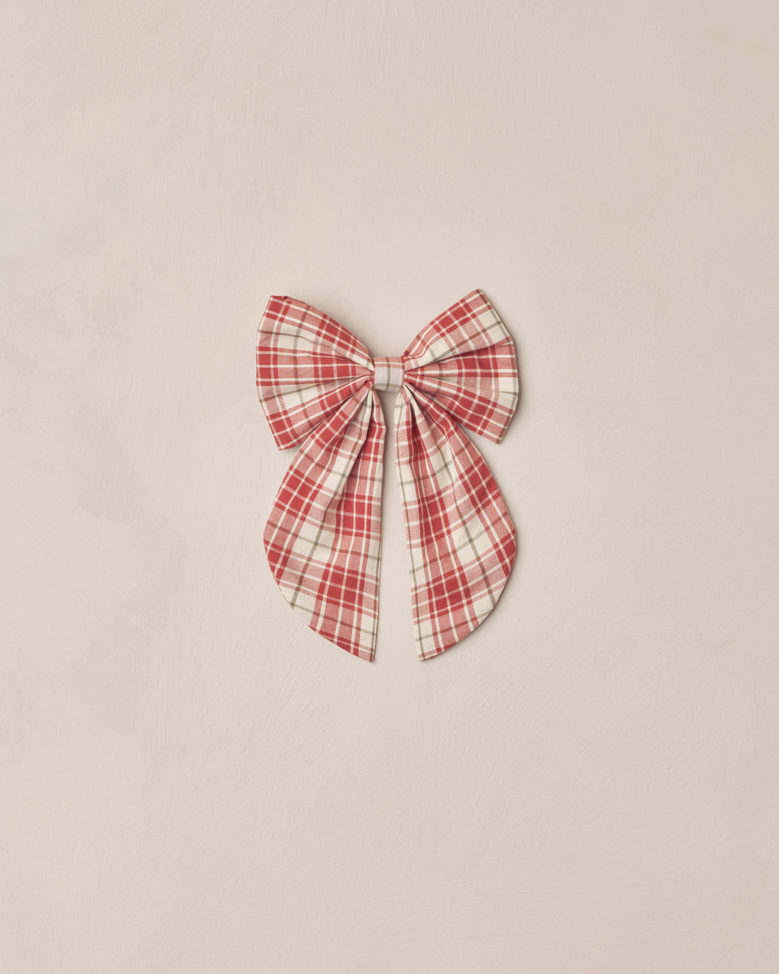 Noralee Everly Bow - Holiday Tartan
