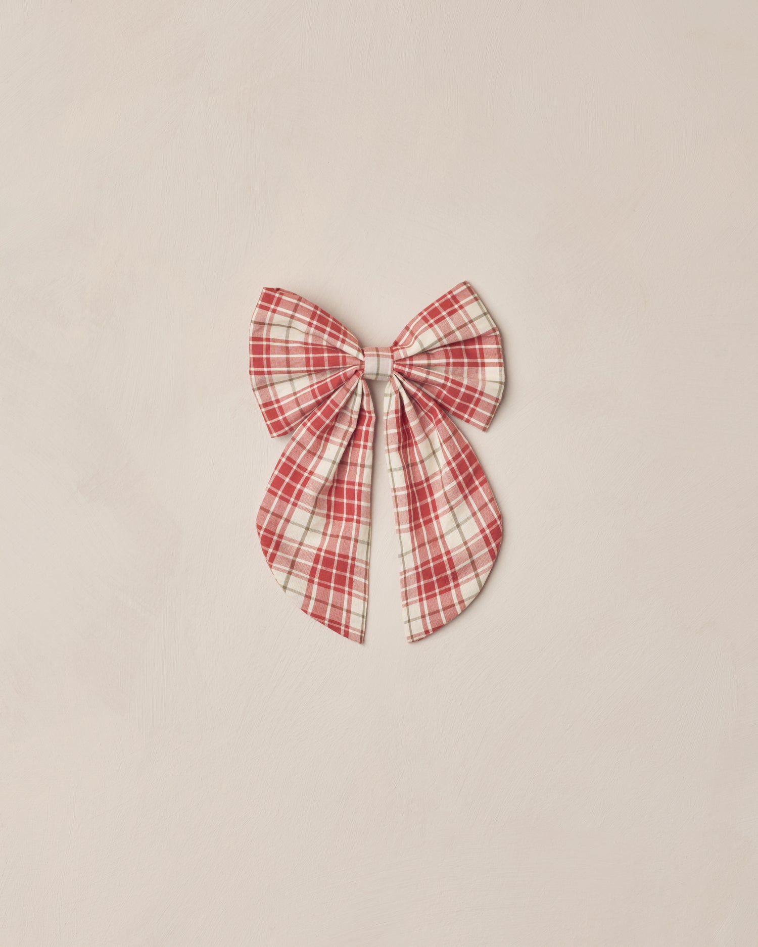 Noralee Everly Bow - Holiday Tartan