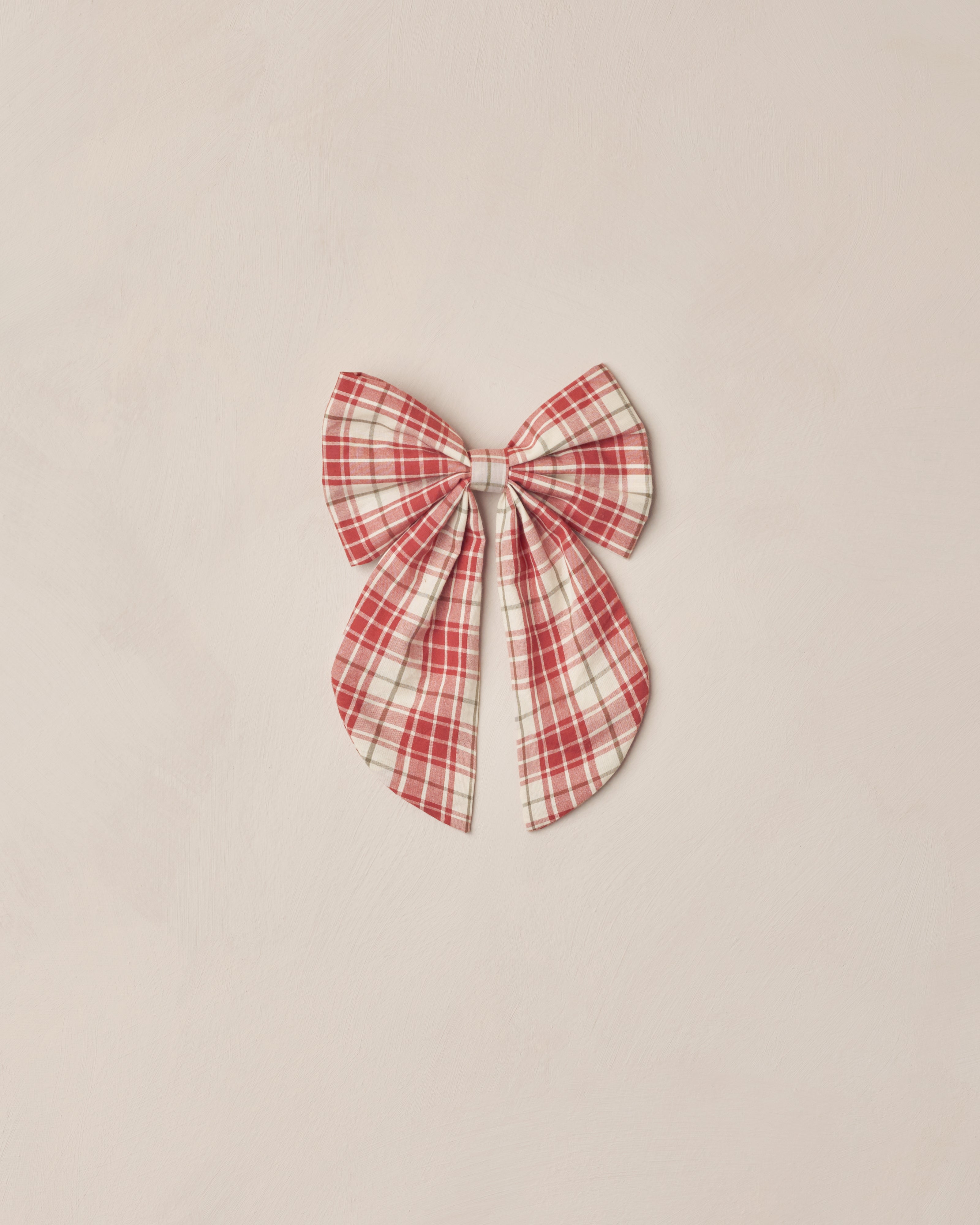 Noralee Everly Bow - Holiday Tartan