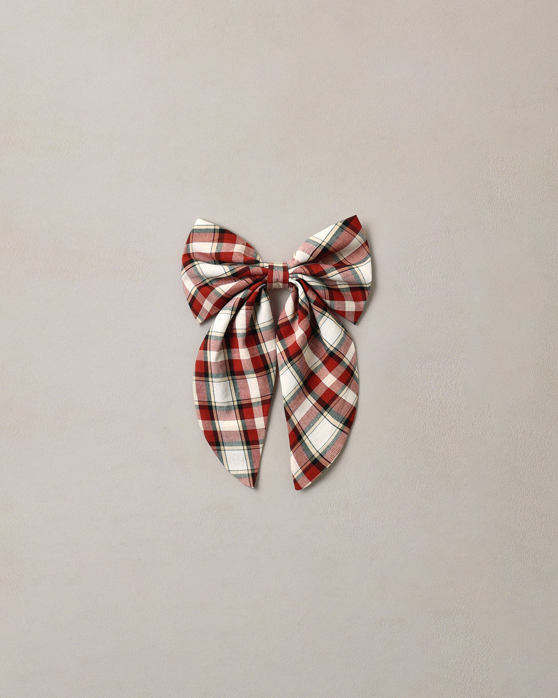 Noralee Everly Bow - Holiday Tartan