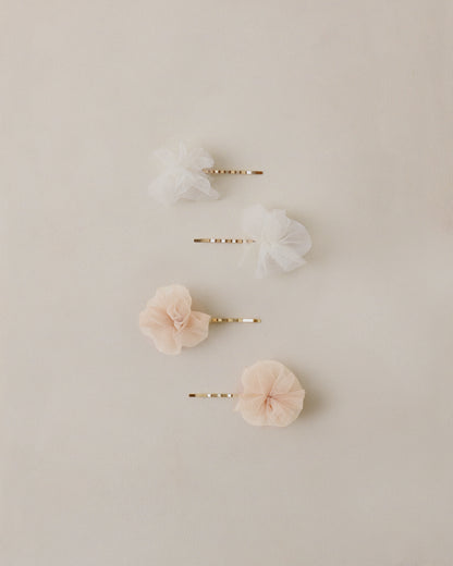 Noralee Pom Pom Pins - Ivory, Pearl