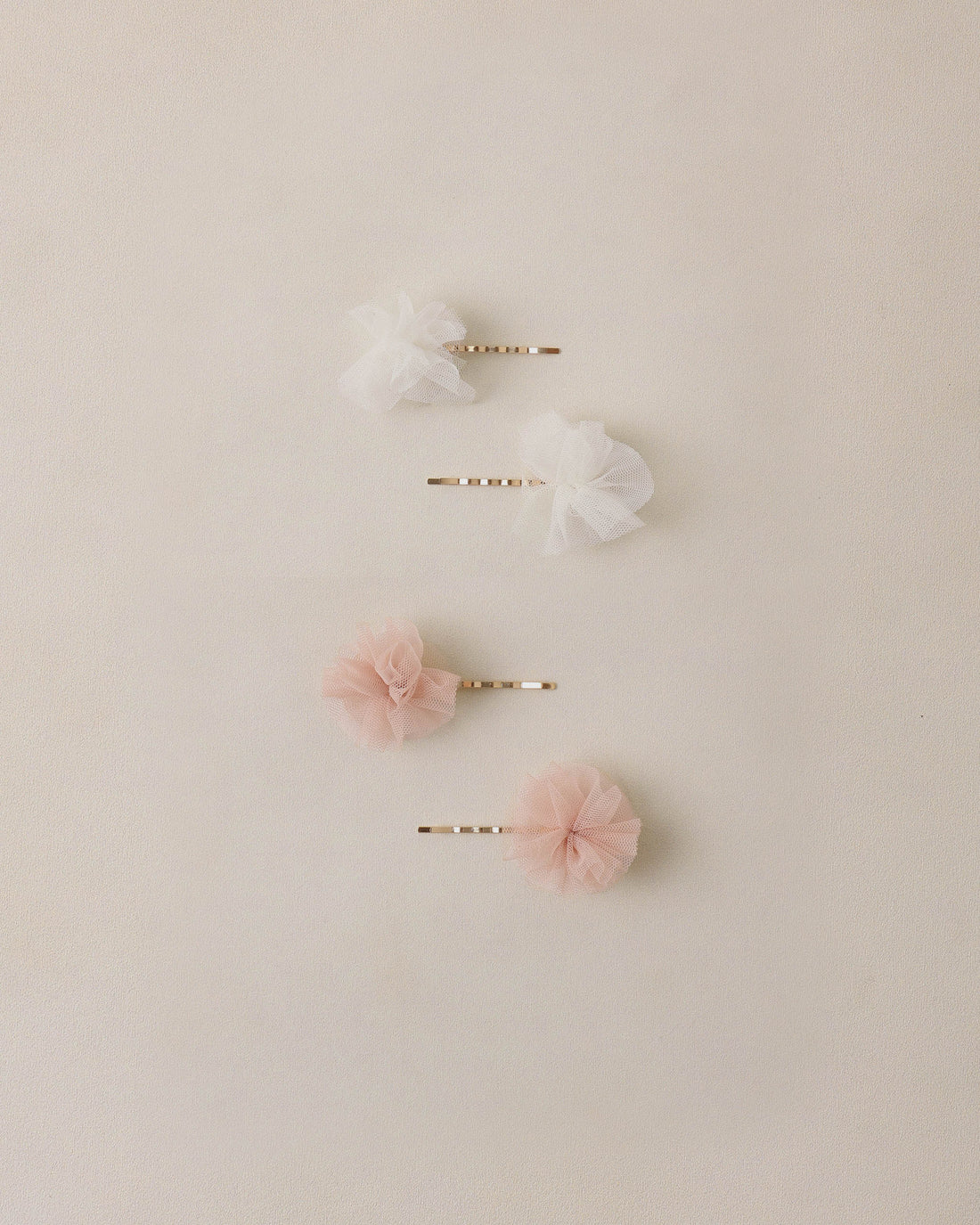 Noralee Pom Pom Pins - Pearl, Pink
