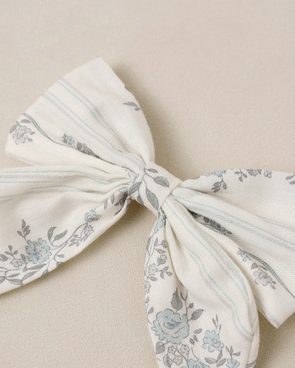 Noralee Norah Bow - French Floral Stripe