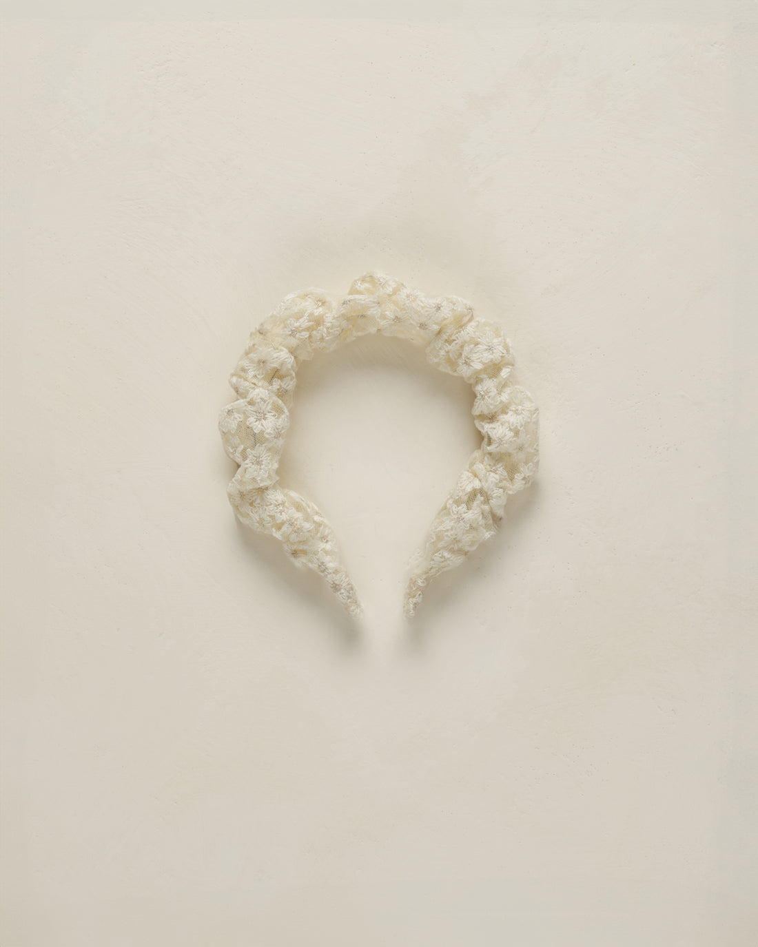 Noralee Gathered Headband - Ivory