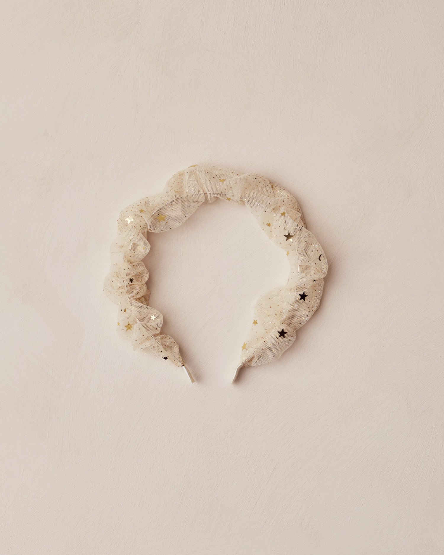 Noralee Gathered Headband - Champagne Stars