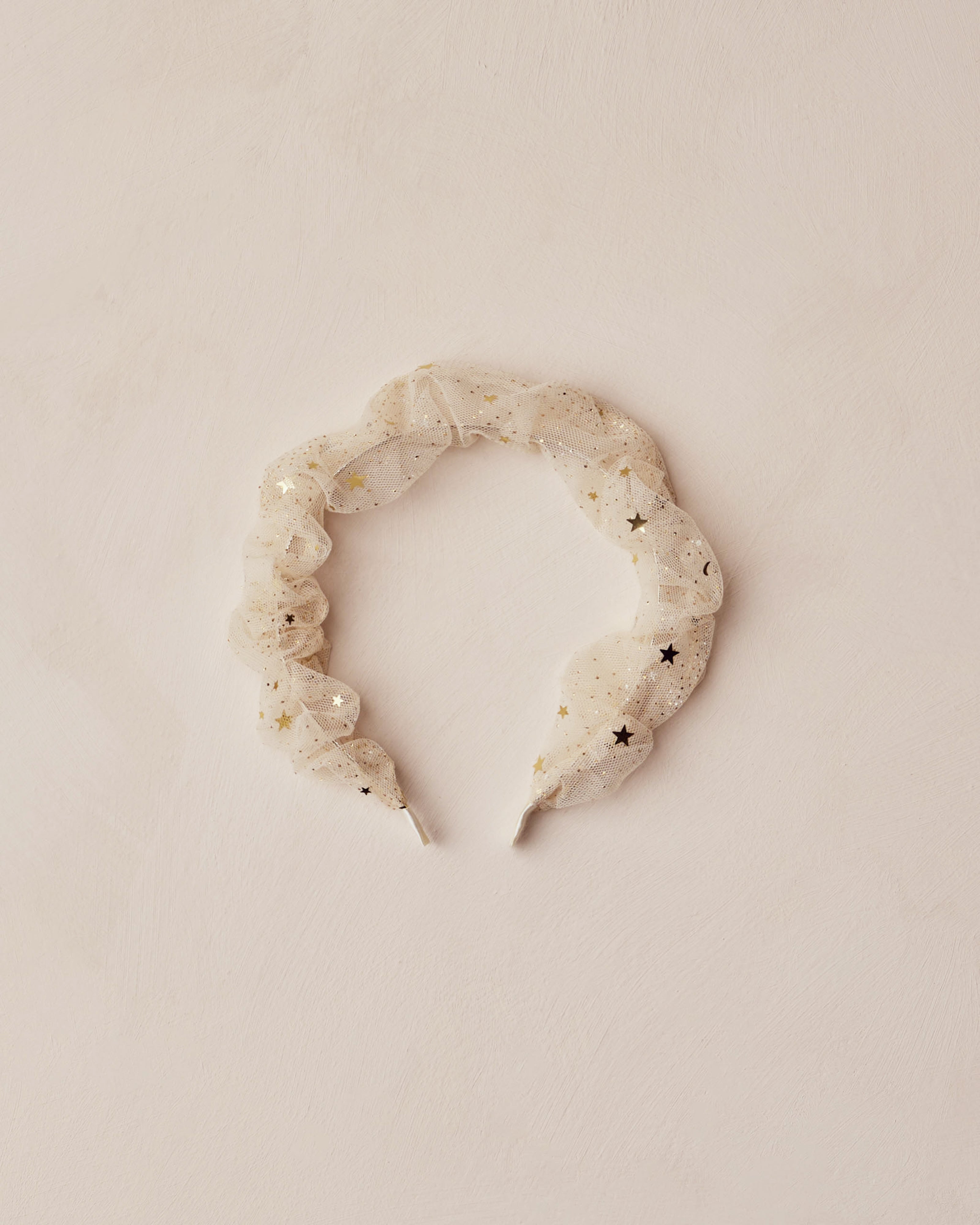 Noralee Gathered Headband - Champagne Stars