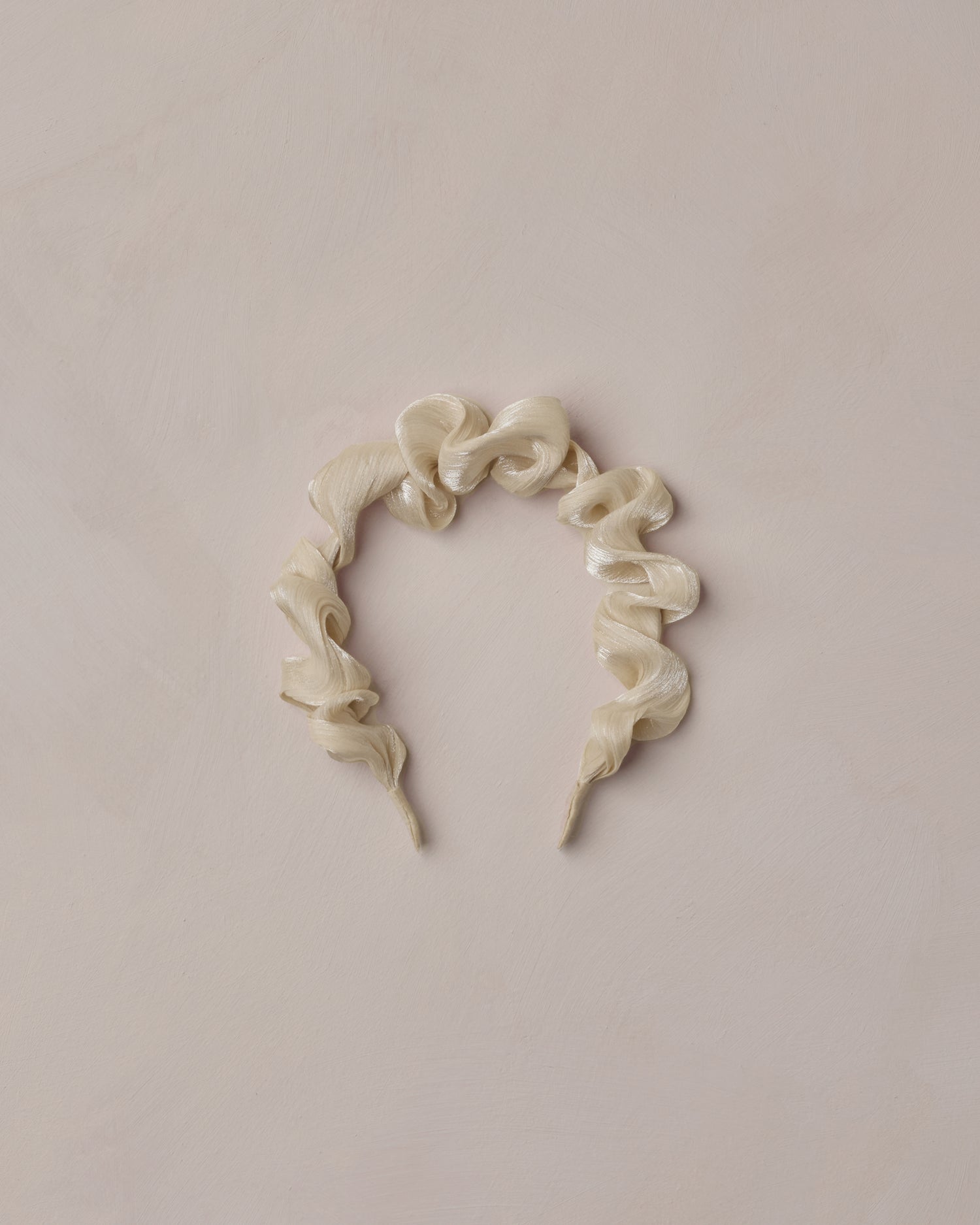 Noralee Gathered Headband - Ecru