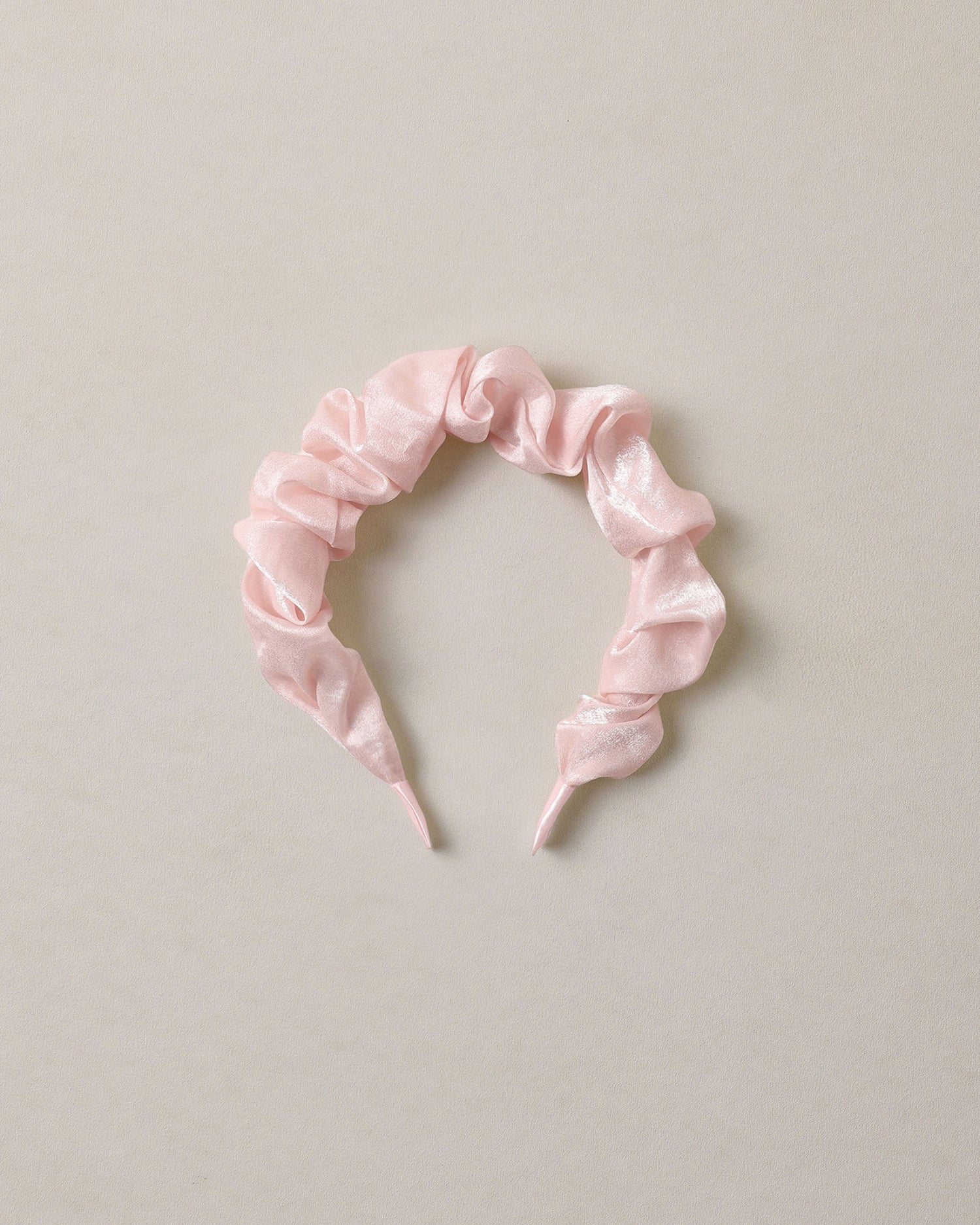 Noralee Gathered Headband - Rose Shimmer