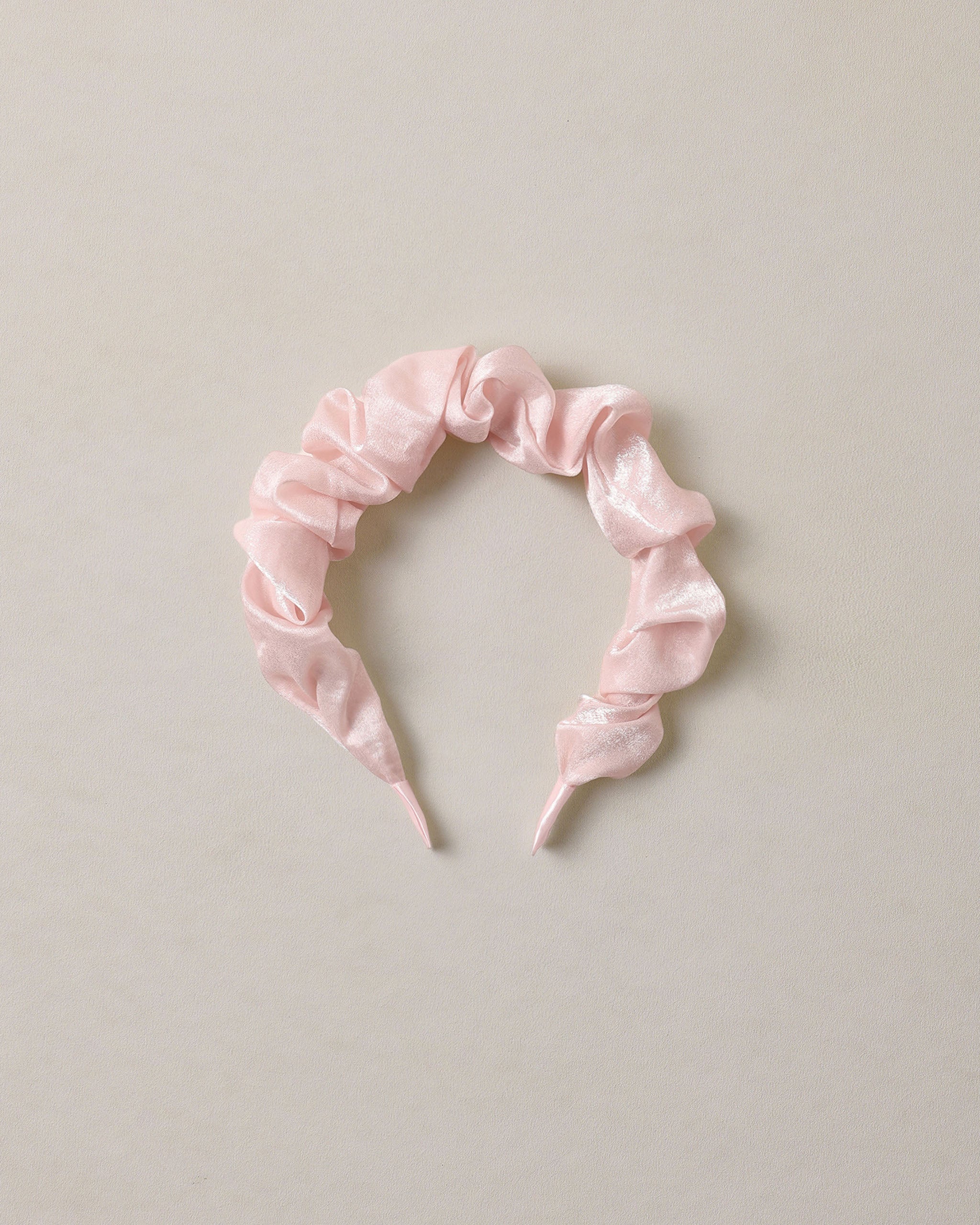 Noralee Gathered Headband - Rose Shimmer