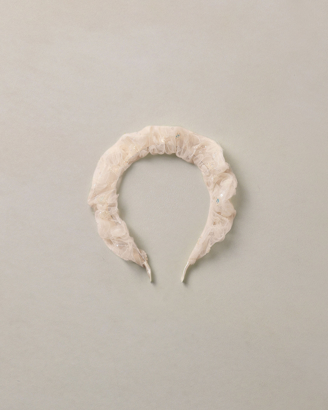 Noralee Gathered Headband - Pearl