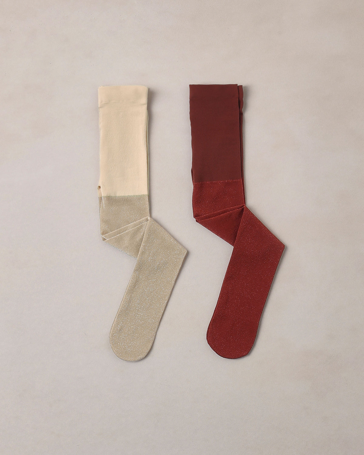 Noralee Shimmer Tights - Champagne, Ruby