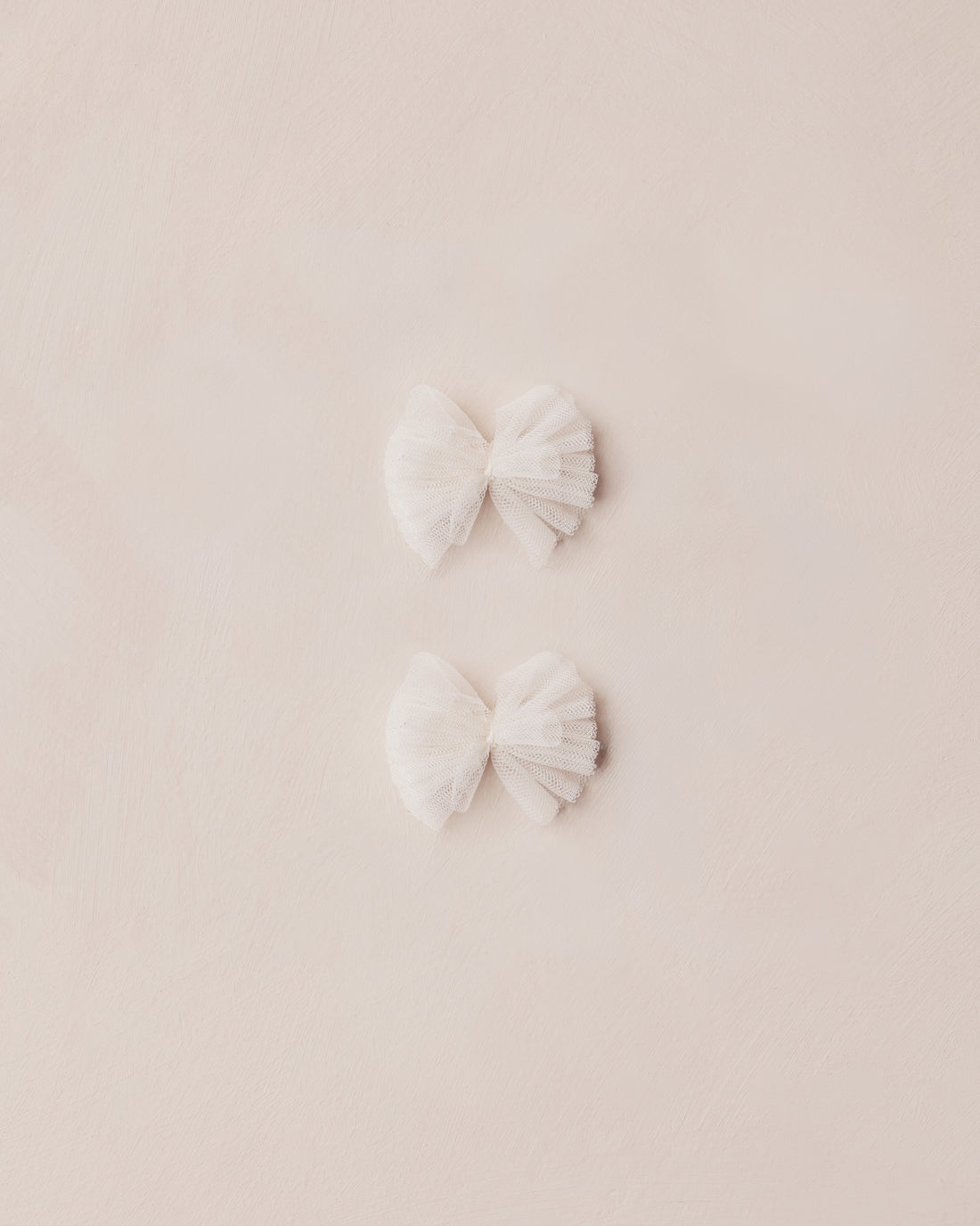 Noralee Flutter Tulle Clips - Ivory