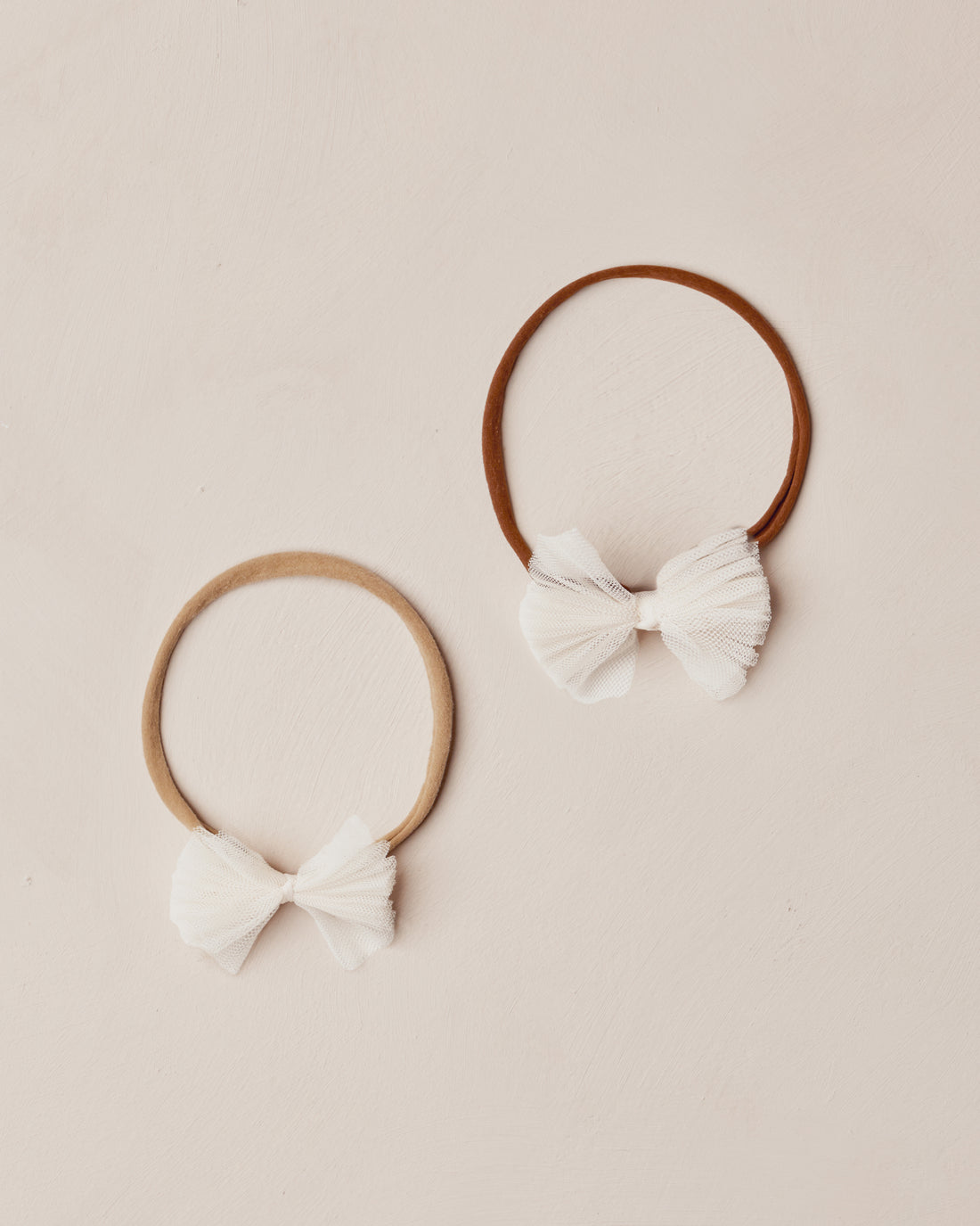 Noralee Flutter Tulle Headband - Ivory