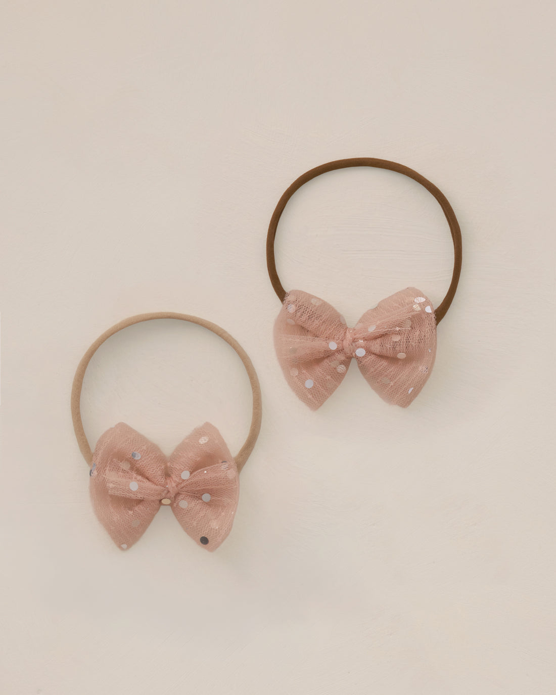 Noralee Flutter Tulle Headband - Rose