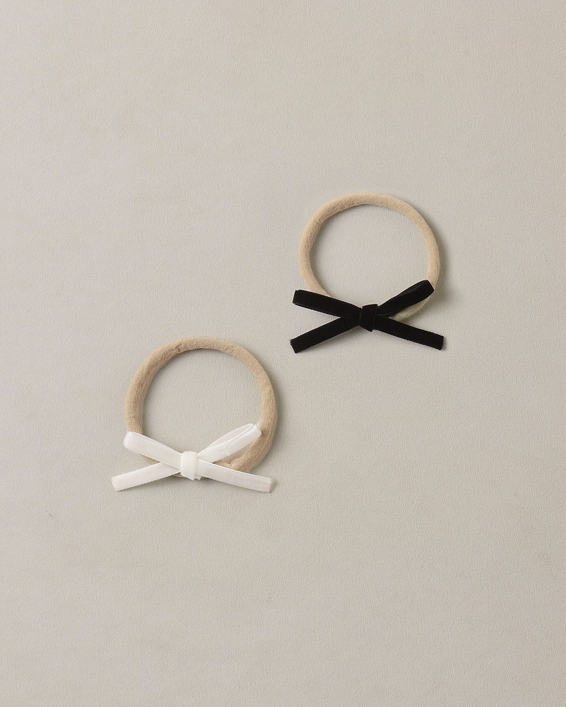 Noralee Baby Bow Headbands - Black, Ivory