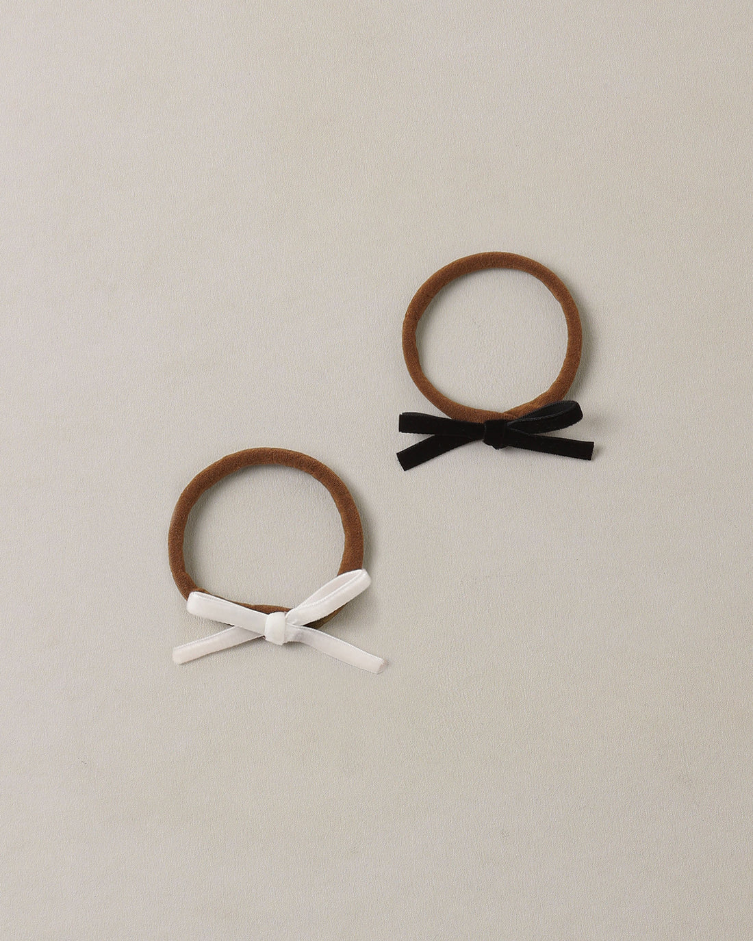 Noralee Baby Bow Headbands - Black, Ivory